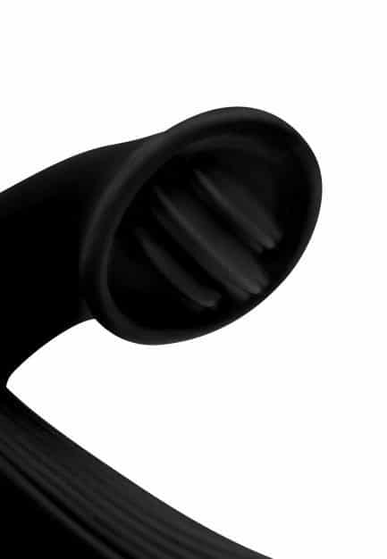 vibrador 7x Bendable Silicone Clit Stimulating Vibrator - Black